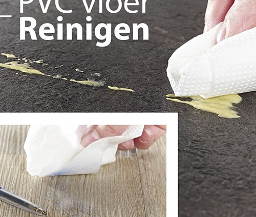 PVC vloer reinigen