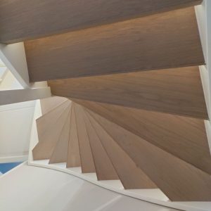 Nieuwe trap in Maassluis