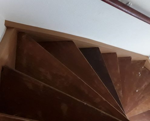 Renovatie trap Ridderkkerk
