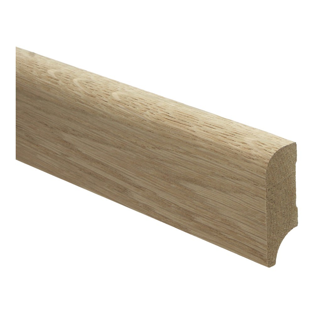 Koloniale plint 58x22 eiken onbewerkt - Afbeelding 2
