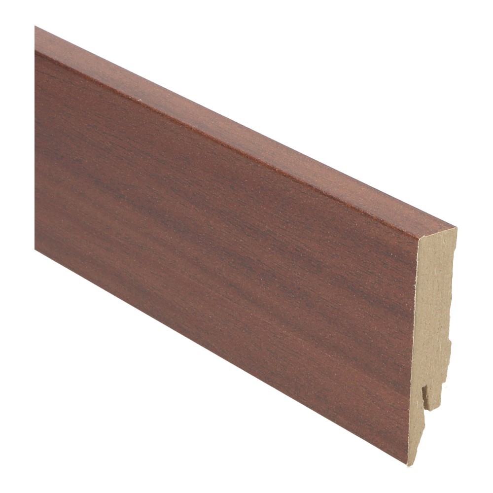 Rechte folieplint 70x14 newport mahonie - Afbeelding 2