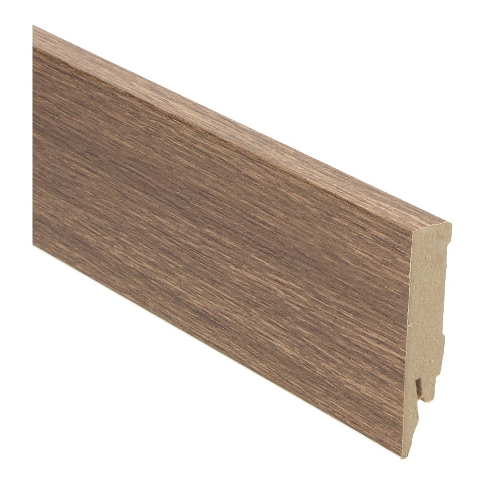 Rechte folieplint 70x14 afzelia gebleekt - Afbeelding 2