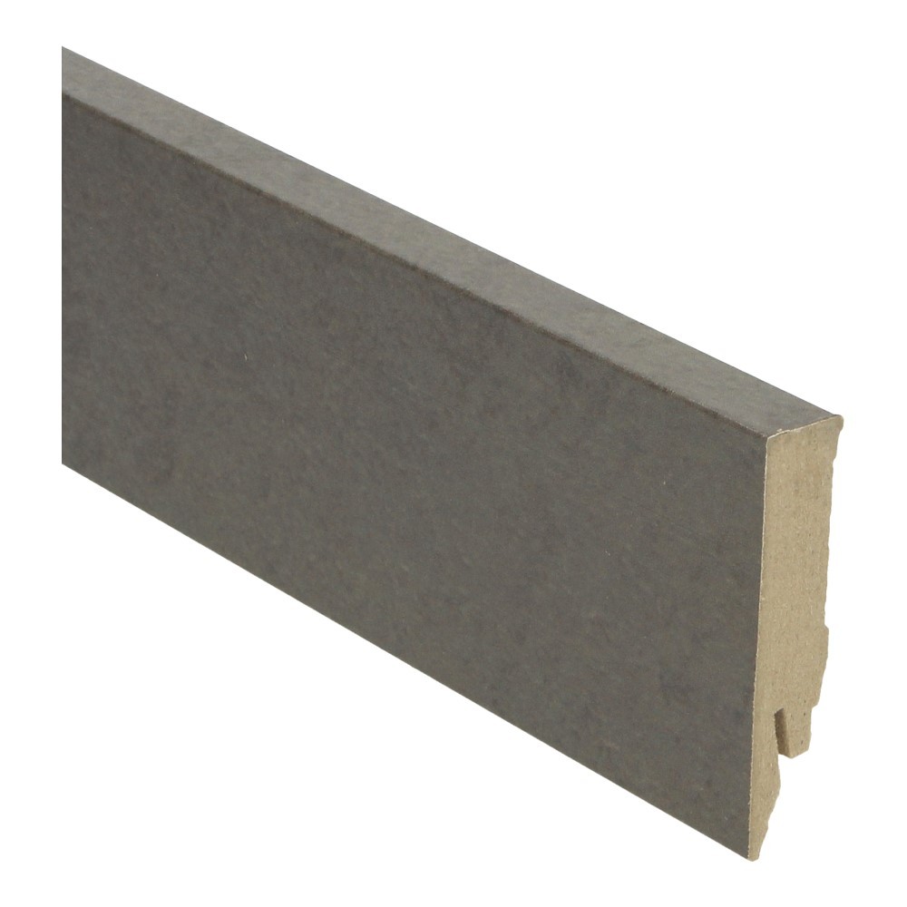Rechte folieplint 70x14 beton gepolijst donker - Afbeelding 2