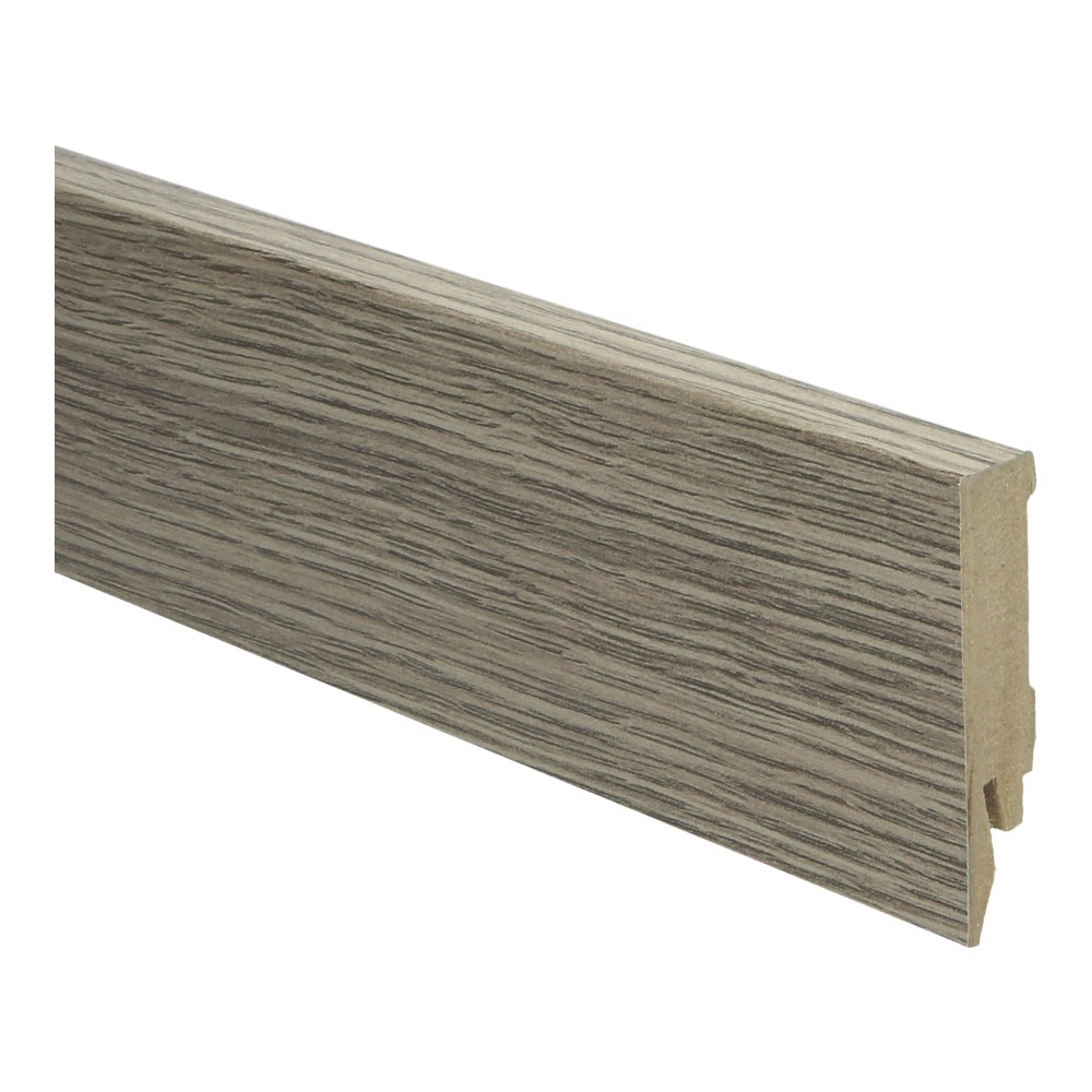 Rechte folieplint 70x14 kasteel eiken - Afbeelding 2