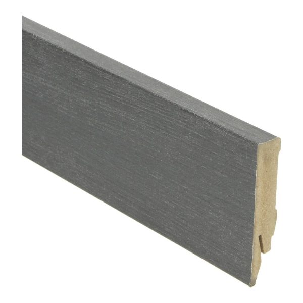 Rechte folieplint 70x14 vulcaan eiken - Afbeelding 2