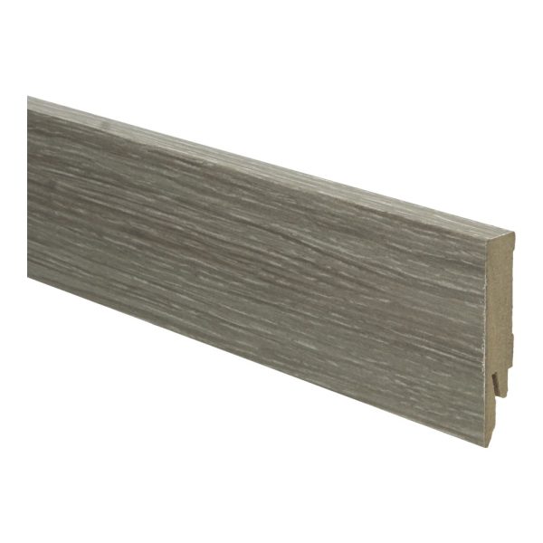 Rechte folieplint 70x14 gerookt eiken wit geolied - Afbeelding 2