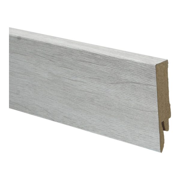 Rechte folieplint 70x14 engelse eik lichtgrijs - Afbeelding 2