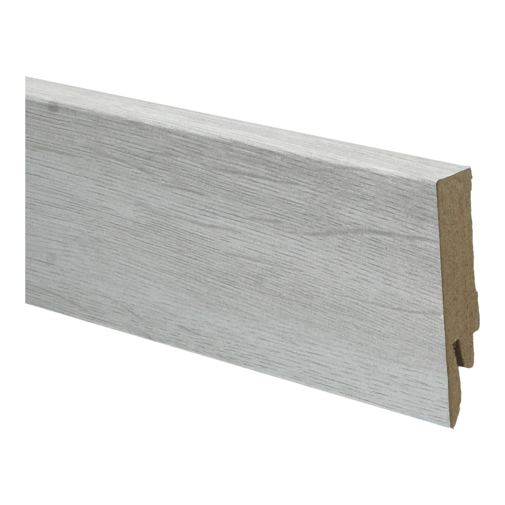 Rechte folieplint 70x14 engelse eik lichtgrijs - Afbeelding 2