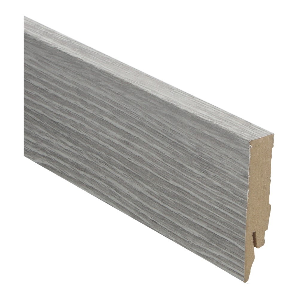 Rechte folieplint 70x14 scarlet oak light grey - Afbeelding 2