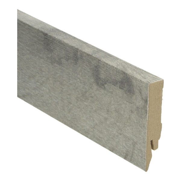 Rechte folieplint 70x14 country oak grey - Afbeelding 2