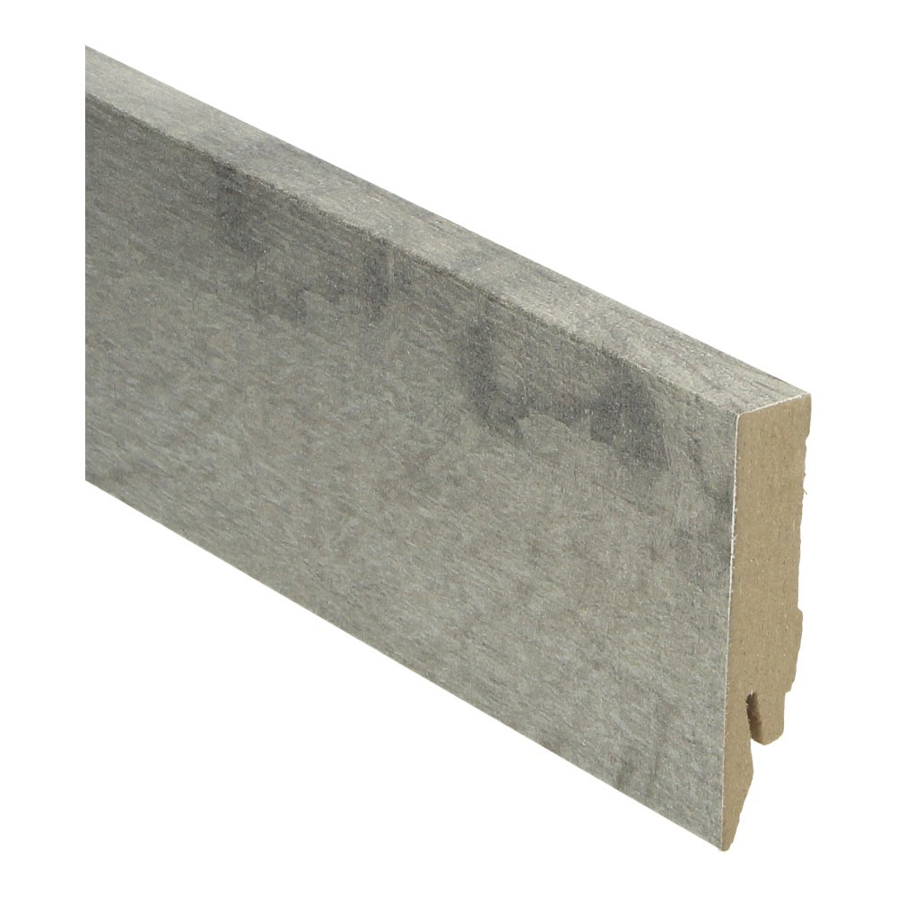 Rechte folieplint 70x14 country oak grey - Afbeelding 2