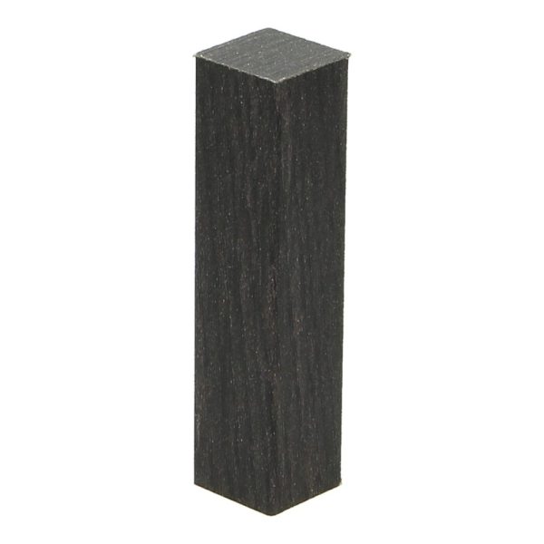 Hoek/eindstuk folie 4st. wenge zwart