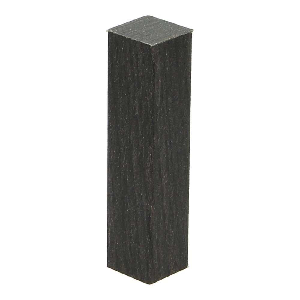 Hoek/eindstuk folie 4st. wenge zwart