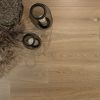 Houten vloer - Brede plank 22 cm - Wit geolied - Dubbel gerookt - Afbeelding 2