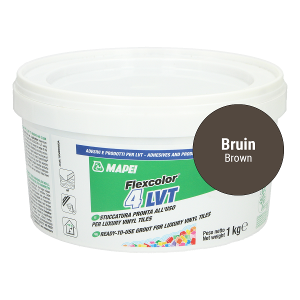 Voegpasta PVC vloeren 1L bruin
