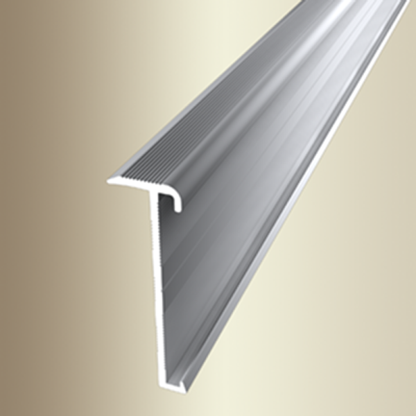 Inschuif trapneusprofiel 846 tot 3 mm PVC RVS