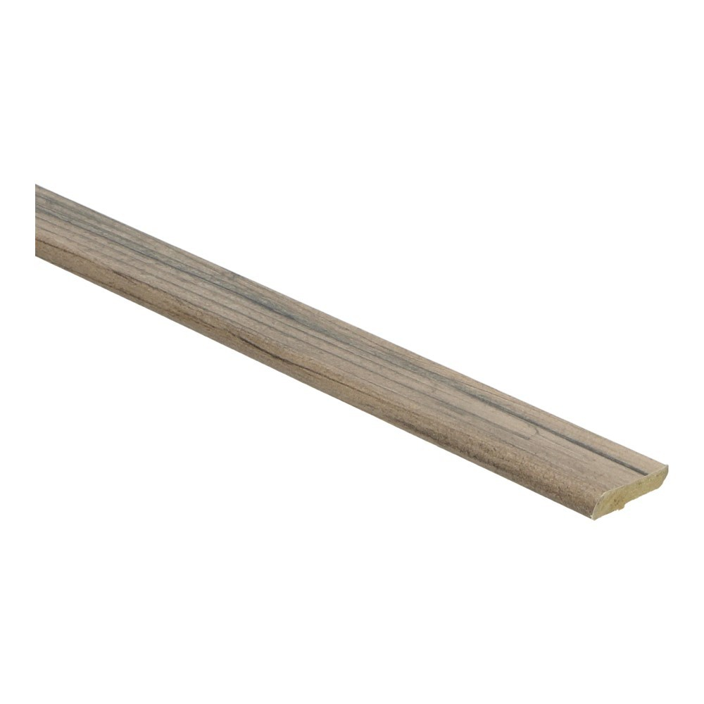 Plakplint (afwerklijst) met plakstrip grenen geborsteld bruin