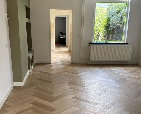 PVC visgraat in Raamsdonksveer woonkamer