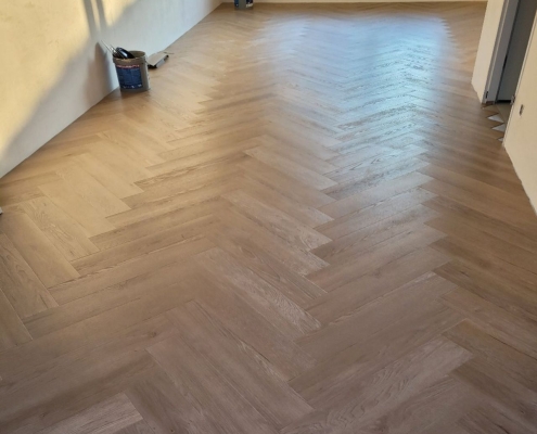 PVC visgraatvloer in Assen PVC visgraatvloer in Assen