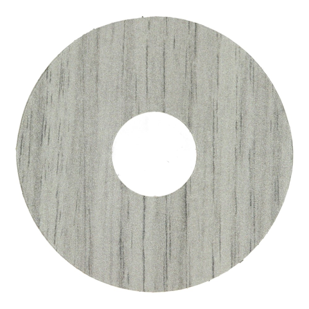 Zelfkl. rozet (17 mm) newcastle eiken grijs 10 st.