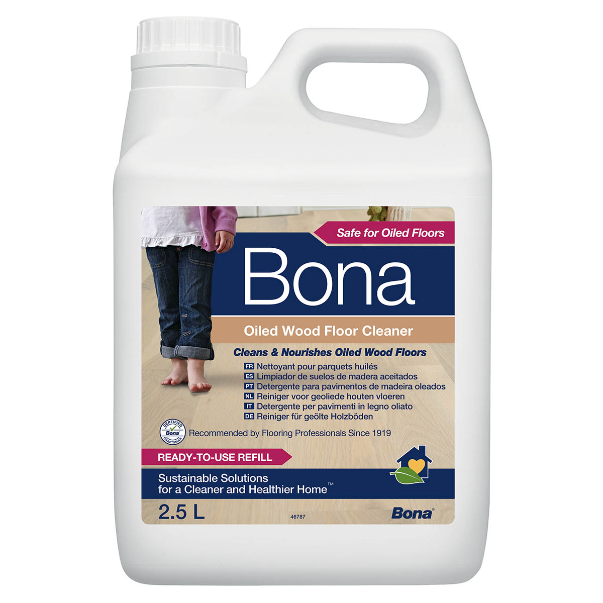 Bona geoliede Houten Vloer reiniger 2,5L, navulling