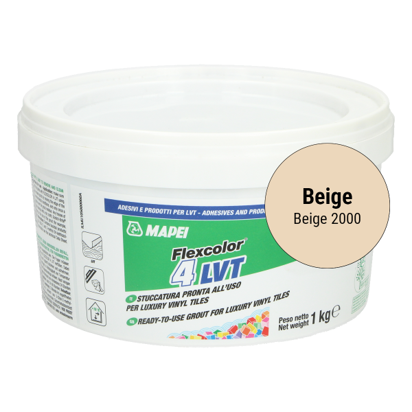 Voegpasta PVC vloeren 1L beige