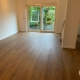 PVC vloer rechte plank met vloerverwarming in de woonkamer